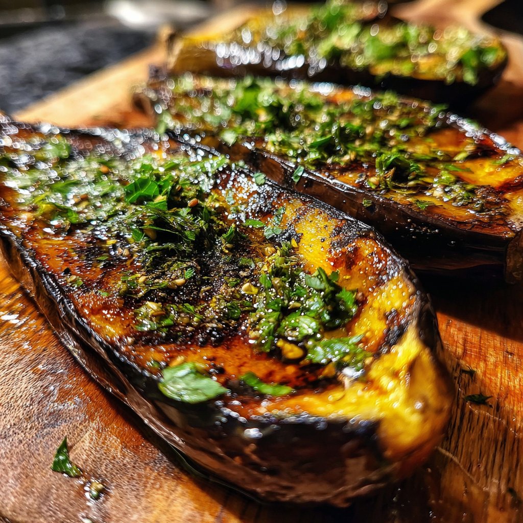 Auberginen mediterran gewürzt