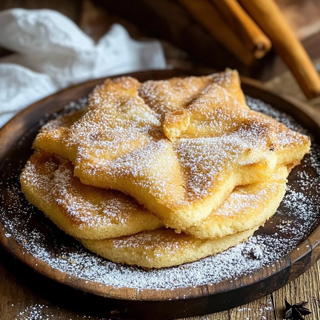 Schmandplätzchen mit Zimt und Zucker