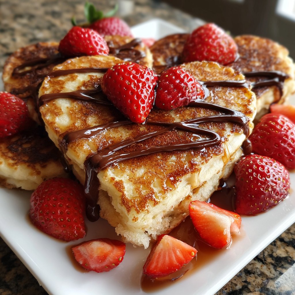 Valentinstag Frühstücksideen süß