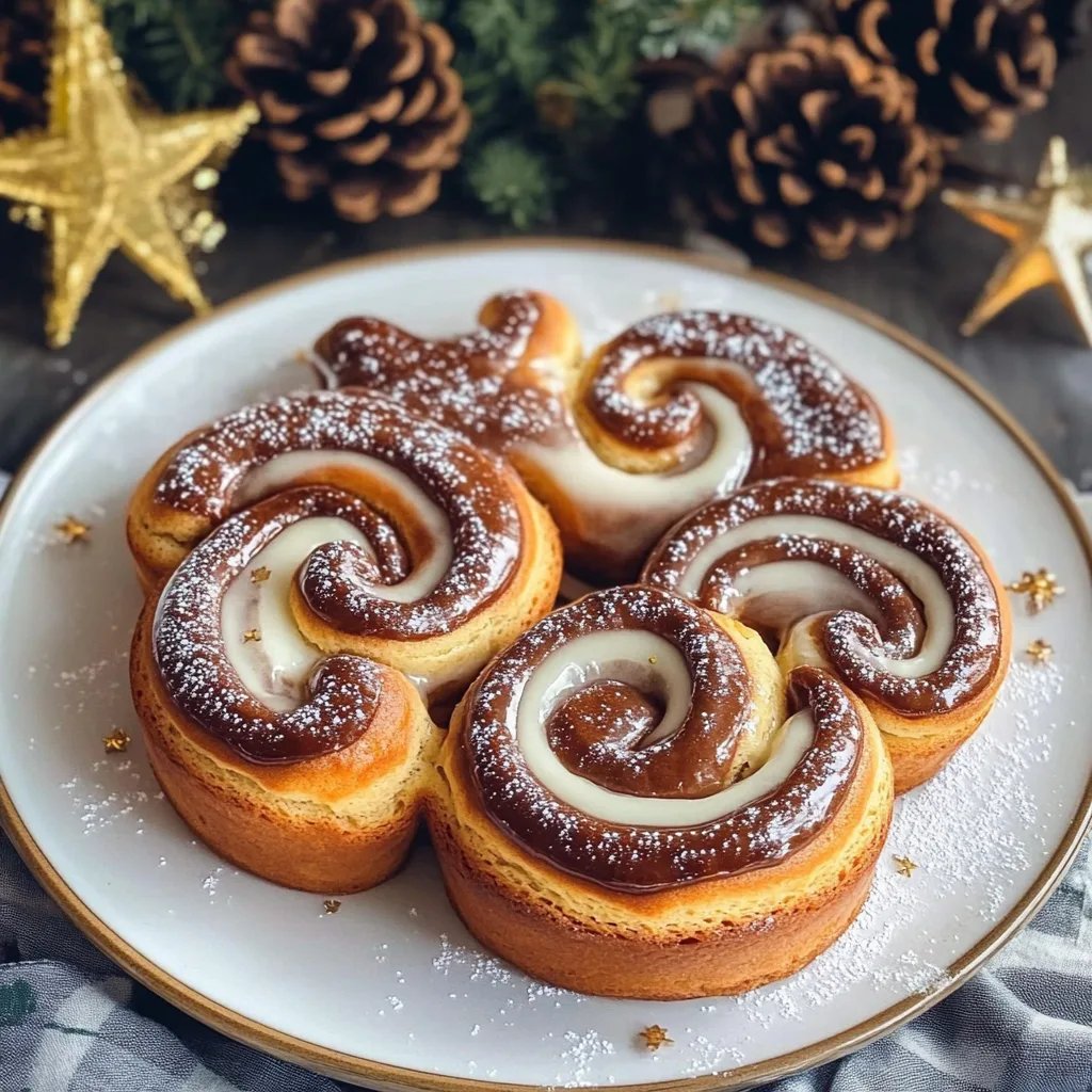 Festliche Blätterteig-Tannenbäume