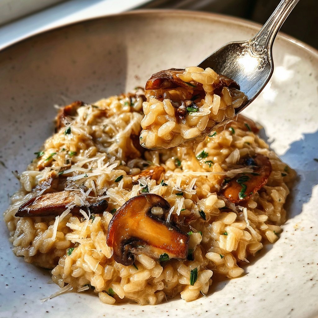 Risotto mit Champignons