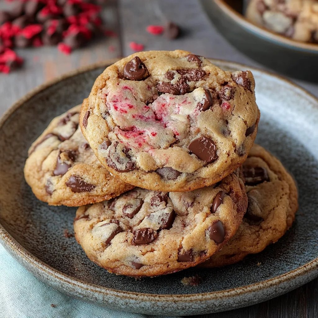 Einfache Yogurette Chocolate Chip Cookies