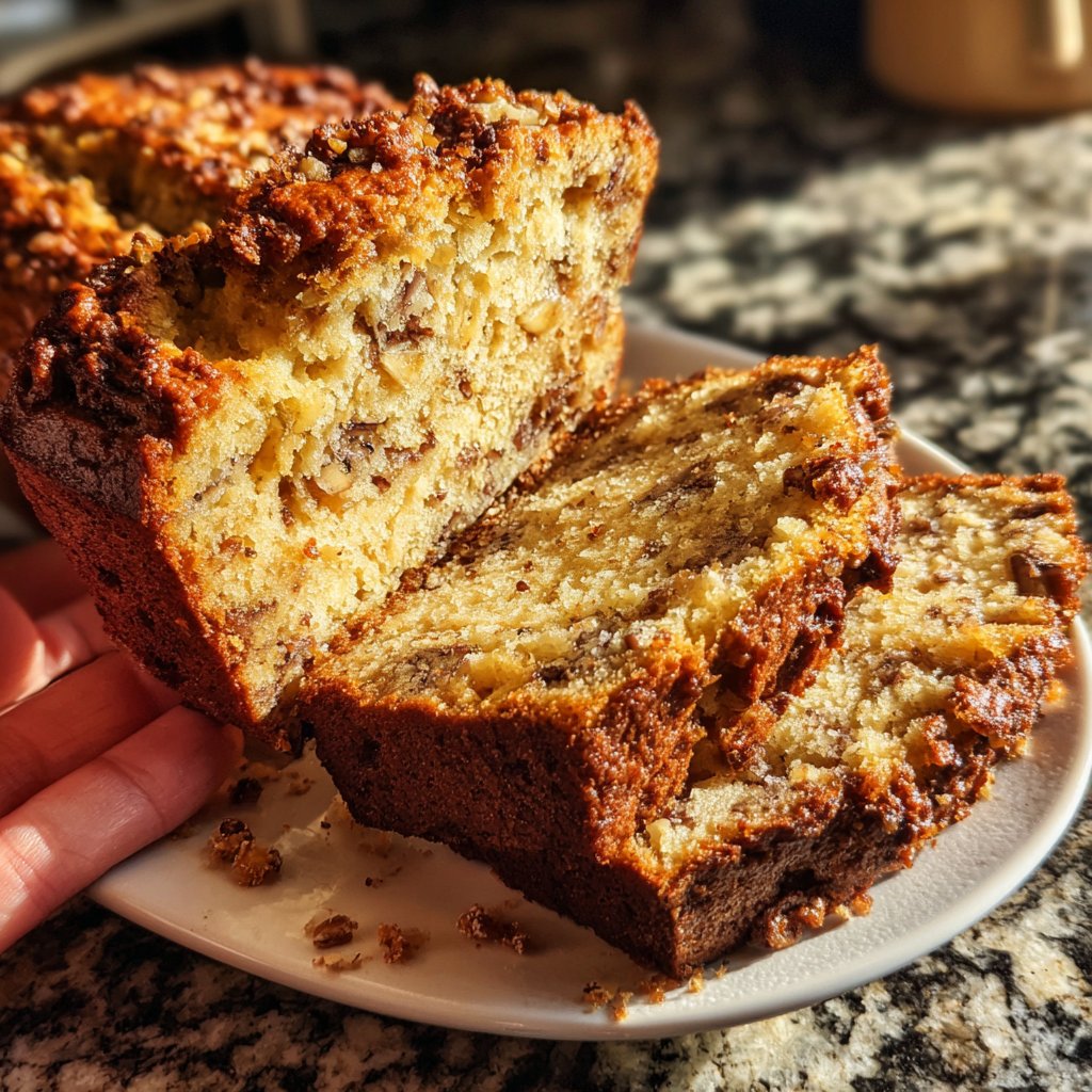 Bananenbrot mit Vanille
