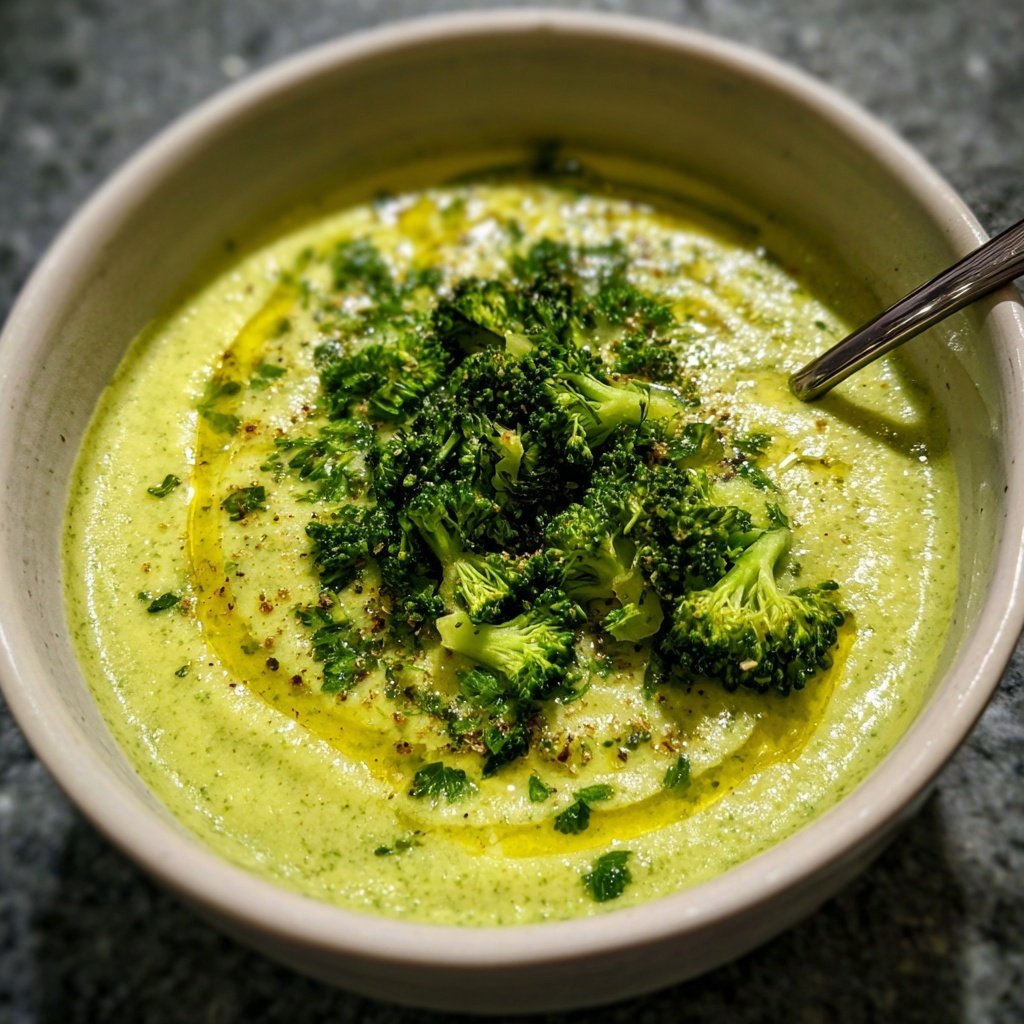 Brokkoli Suppe Vegan
