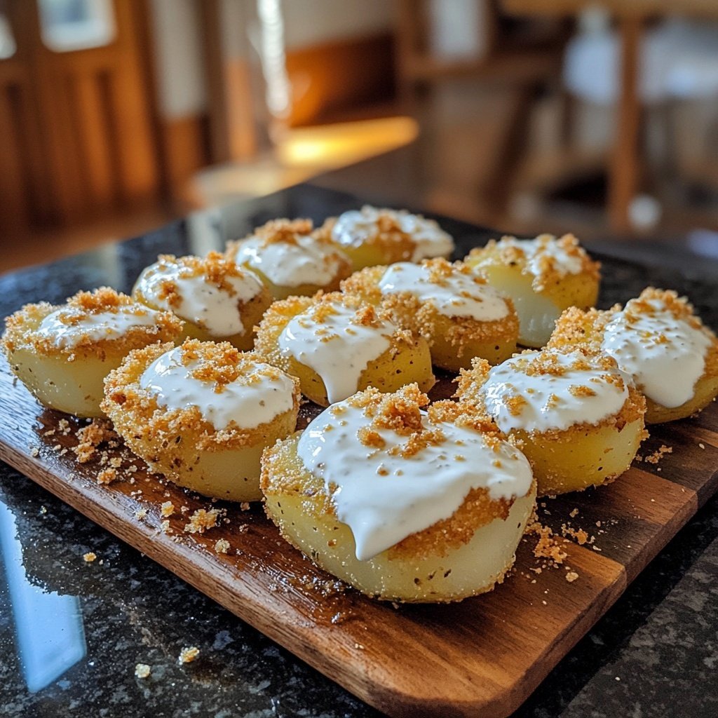 Ofenkartoffeln mit Joghurt-Dip