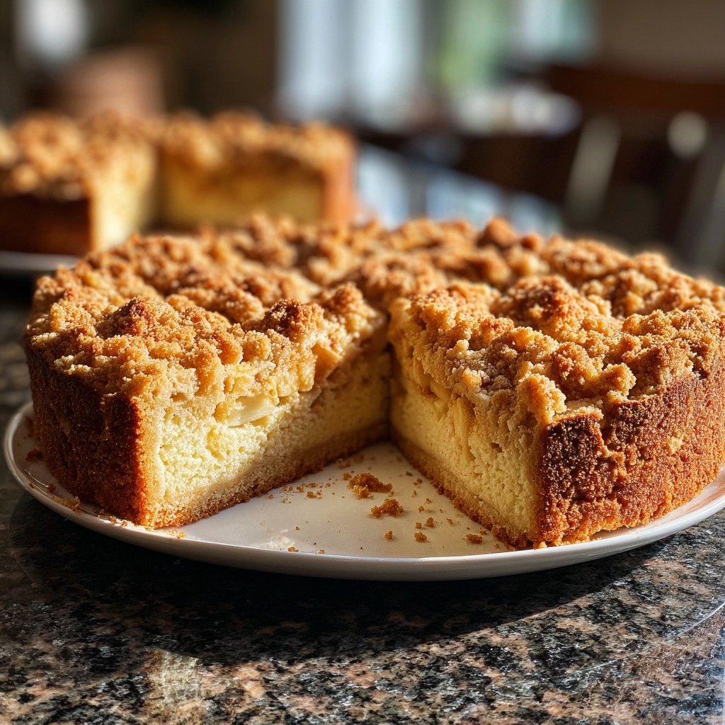 Streuselkuchen Mit Apfelstücken