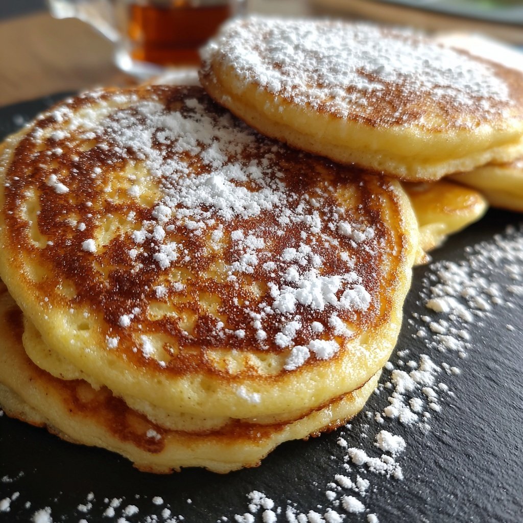 Pfannkuchen mit Zimt