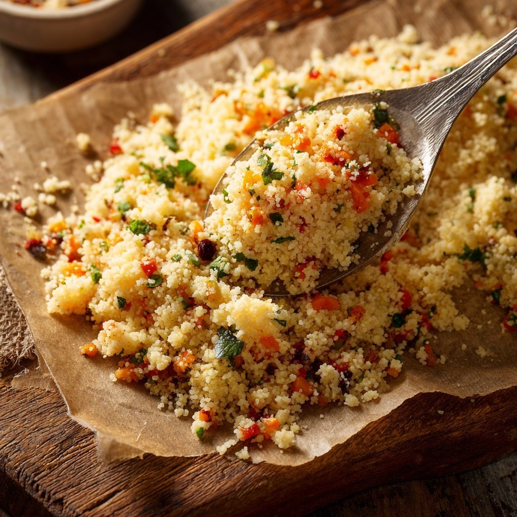 Mittagessen mit Couscous