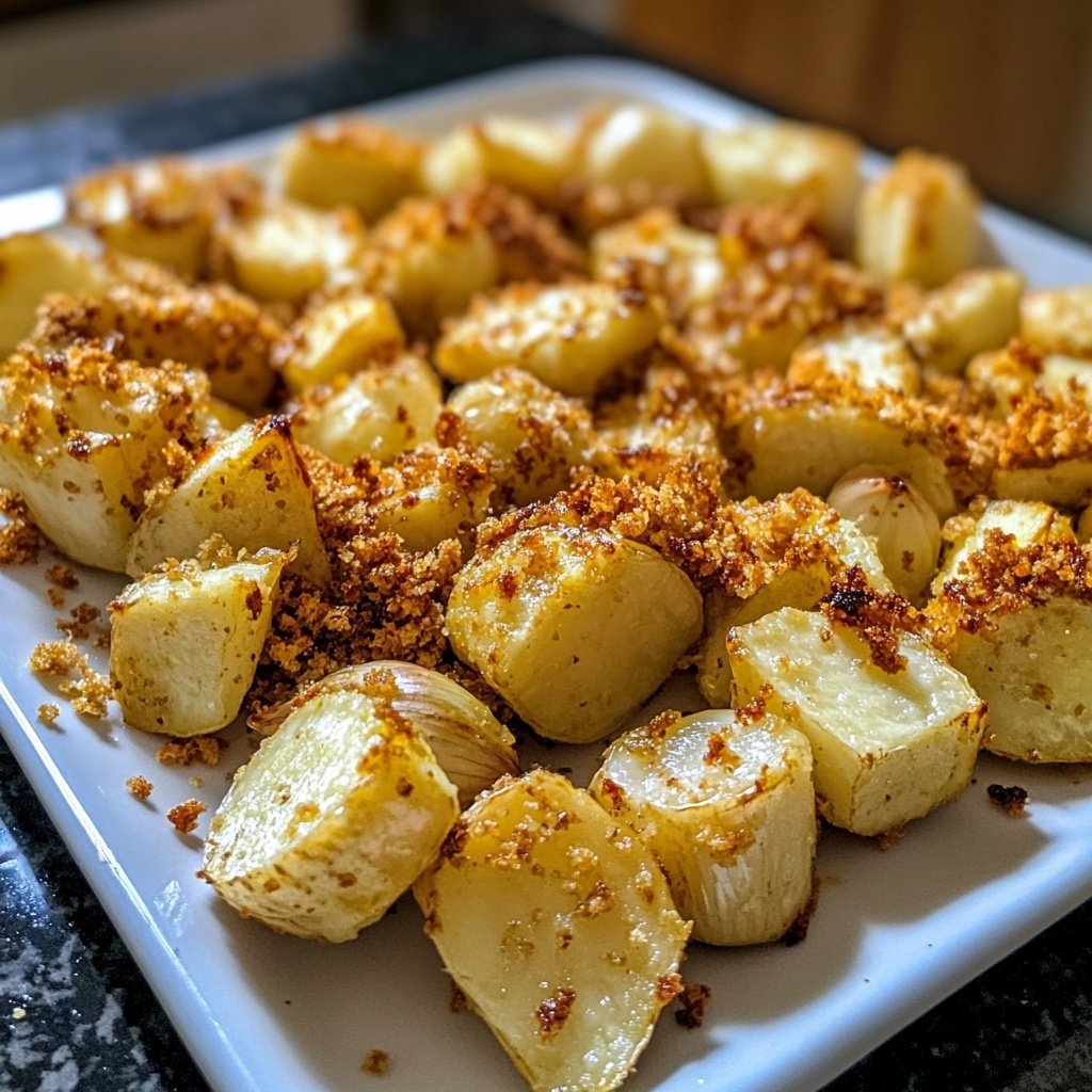 Ofenkartoffeln mit Knoblauch