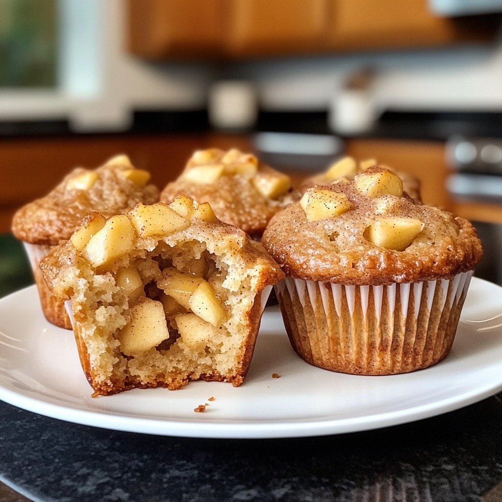 Apfel-Zimt-Muffins