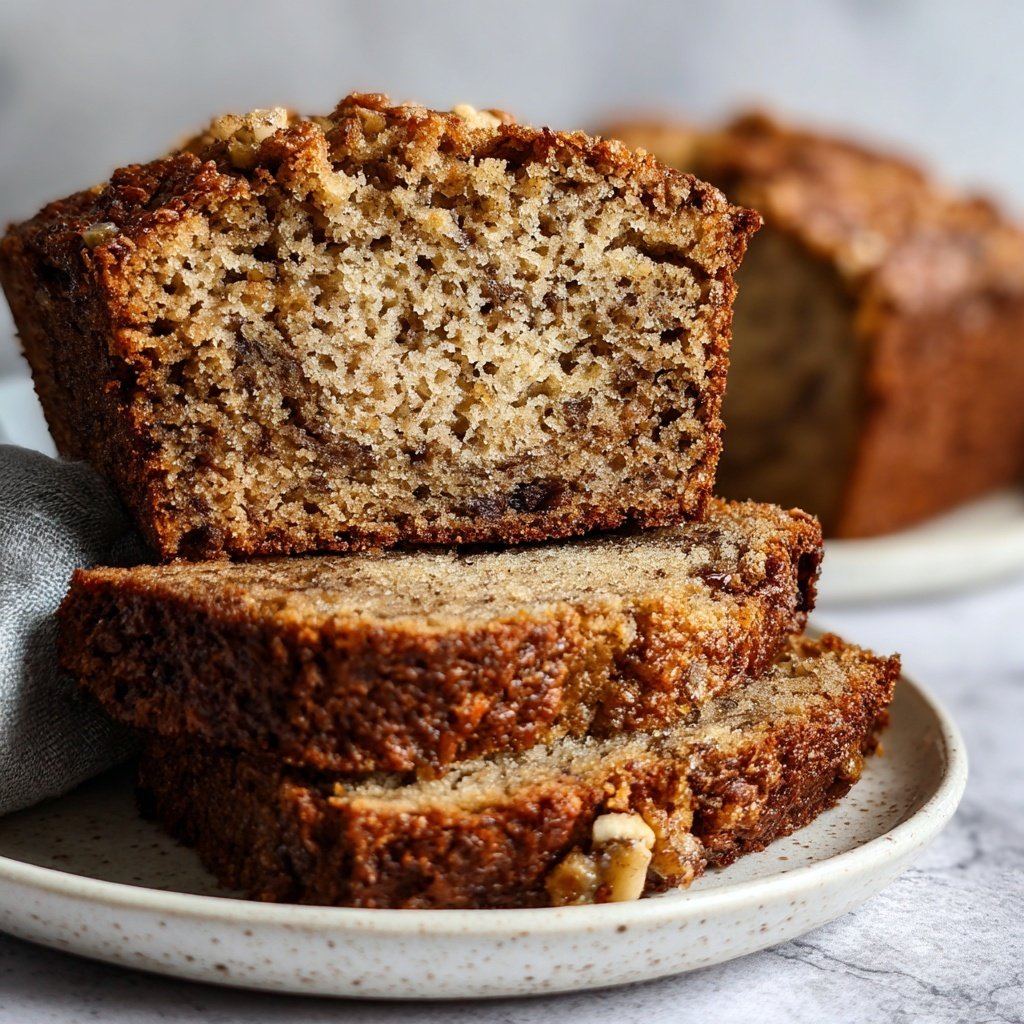 Einfaches Bananenbrot