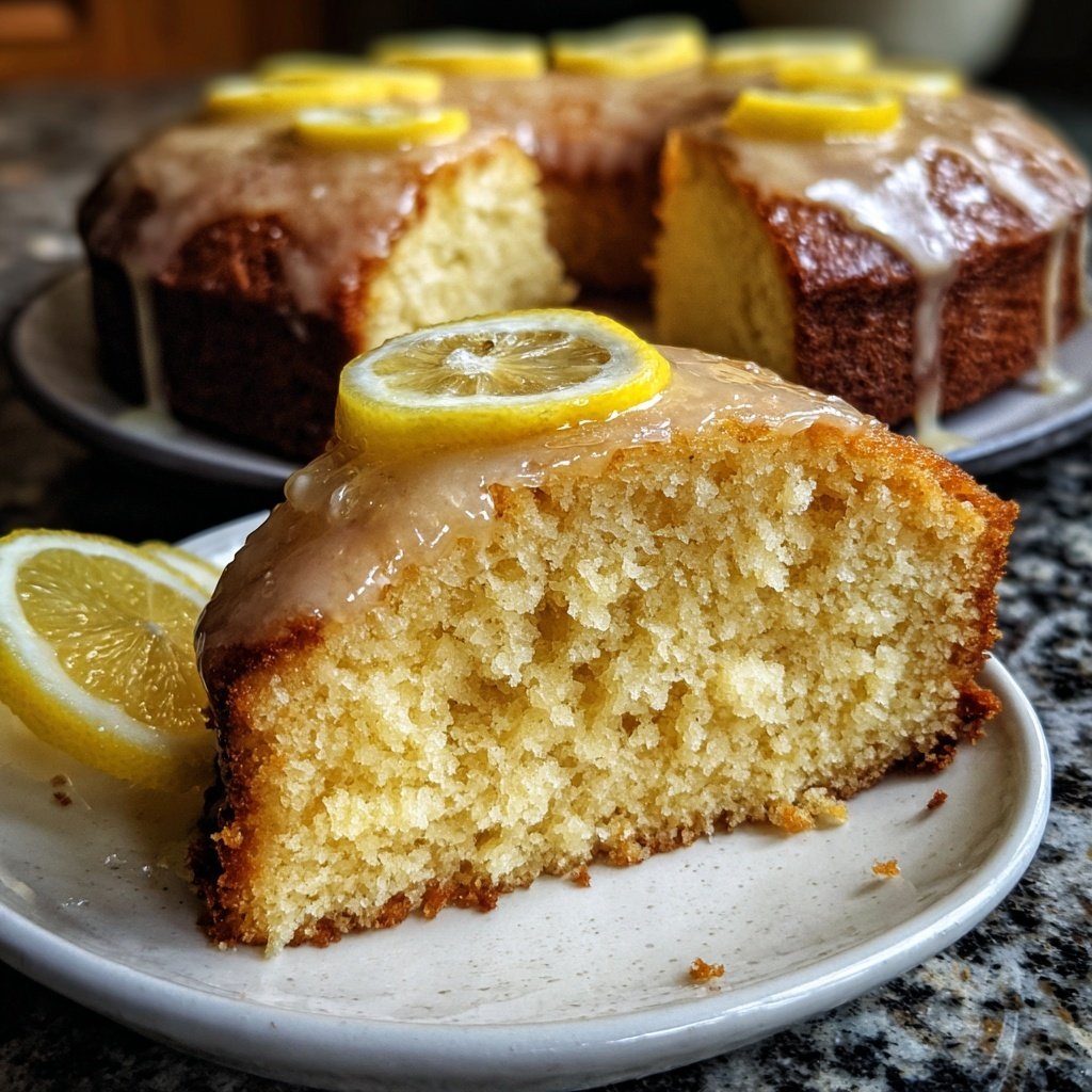 Zitronenkuchen ohne Ei