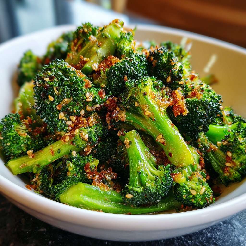 Brokkoli Pfanne Mit Sesam